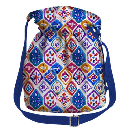 Dámská kabelka torba Barevný ornament